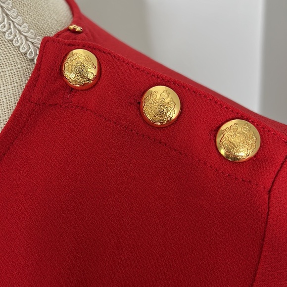 Lauren Ralph Lauren red tunic top - Picture 2 of 6